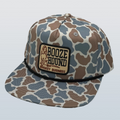 Booze Hound Blue Old School Camo Hat