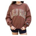 Brown Lulu Mac Cheetah Sweatshirt
